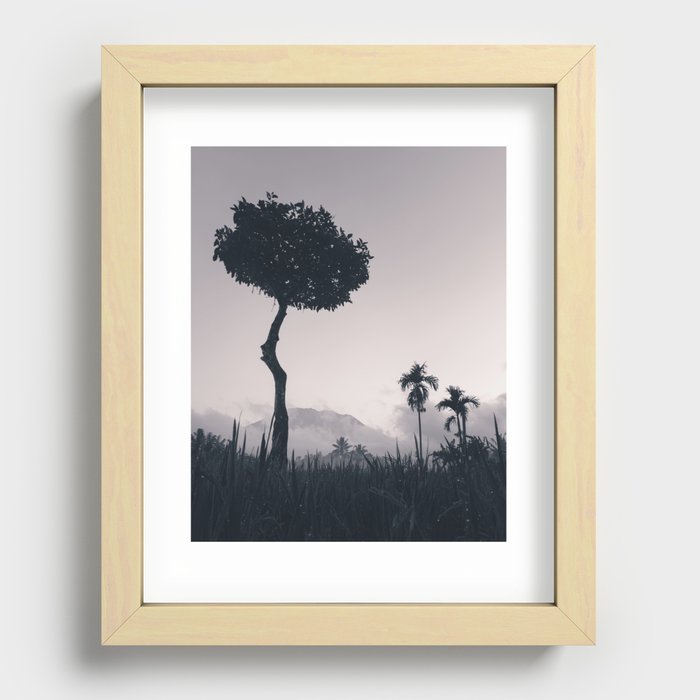 Bali Sunrise Recessed Framed Print