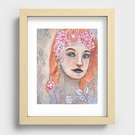 Love Yourself First Recessed Framed Print