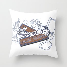 Leomund's secure schelter Throw Pillow