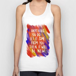 Anything you do Unisex Tank Top