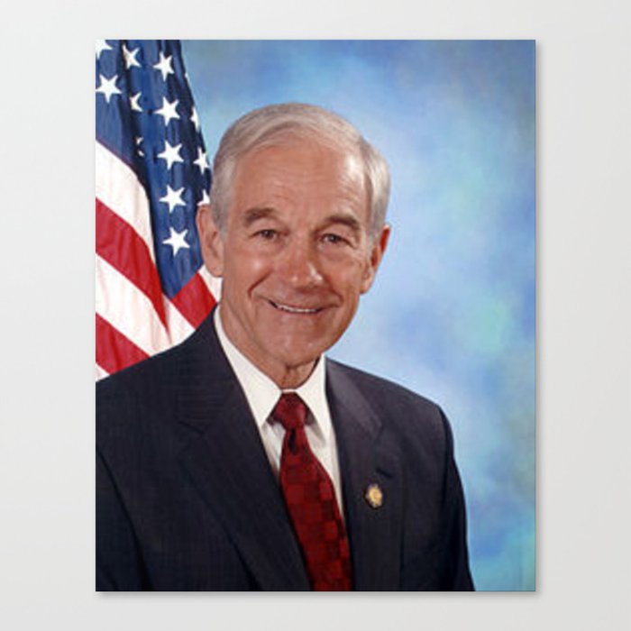 Ron Paul Leinwanddruck Ron Paul Leinwanddruck