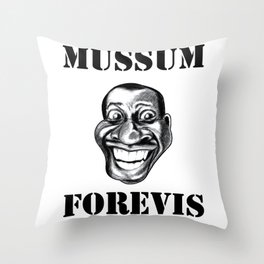 Mussum Forevis Throw Pillow