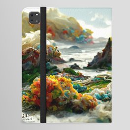 On a Bed of Ocean Coils  iPad Folio Case