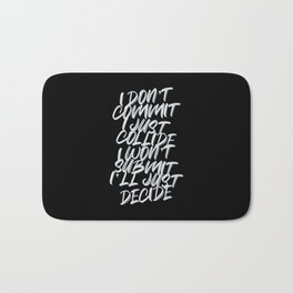 Social Debris | Rock and Roll fans gift Bath Mat | Cooper, Lettering, Alice, Party, Music, Graphicdesign, Rockandroll, Rockquote, Stylish, Rocknroll 