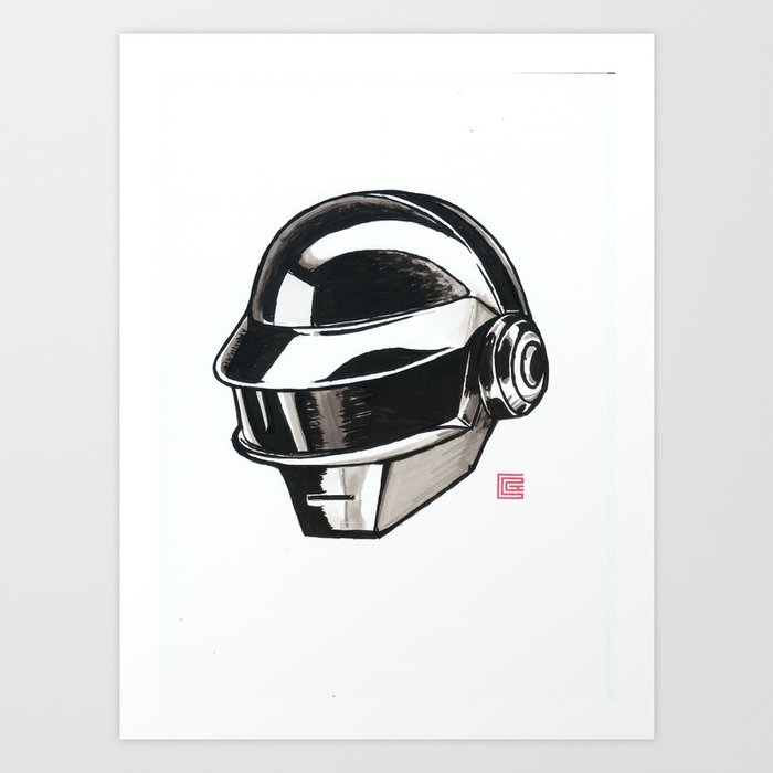 Daft Punk Thomas Bangalter Art Print