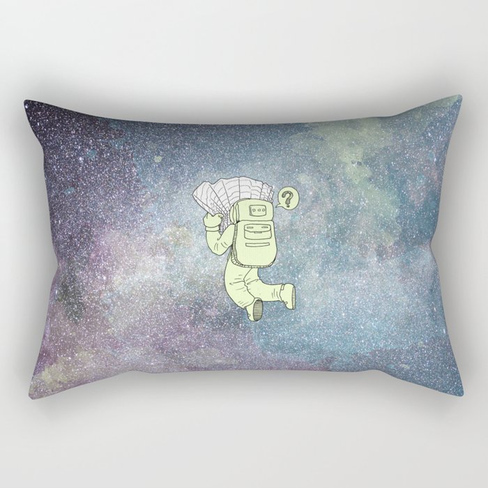 Lost in Space Rectangular Pillow