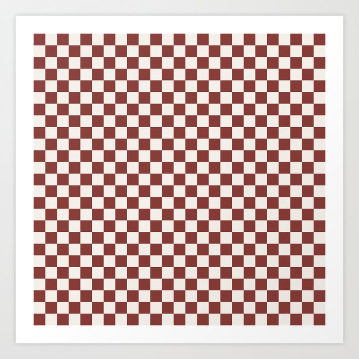 Checkered Pattern XXII - Medium Art Print