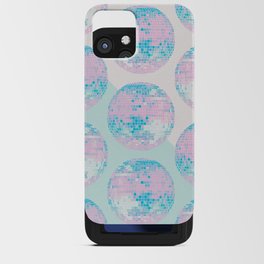 Disco Ball – Pastel iPhone Card Case
