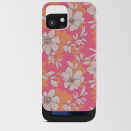 peony blossom iPhone Card Case