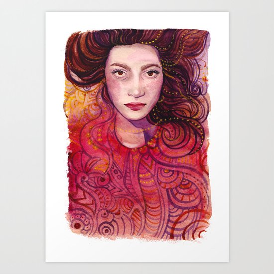 WITCH Art Print