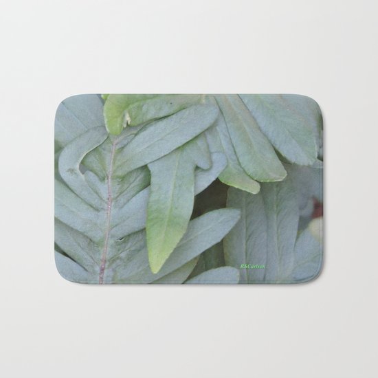 TEXTURES -- Ferns Enfolded Bath Mat