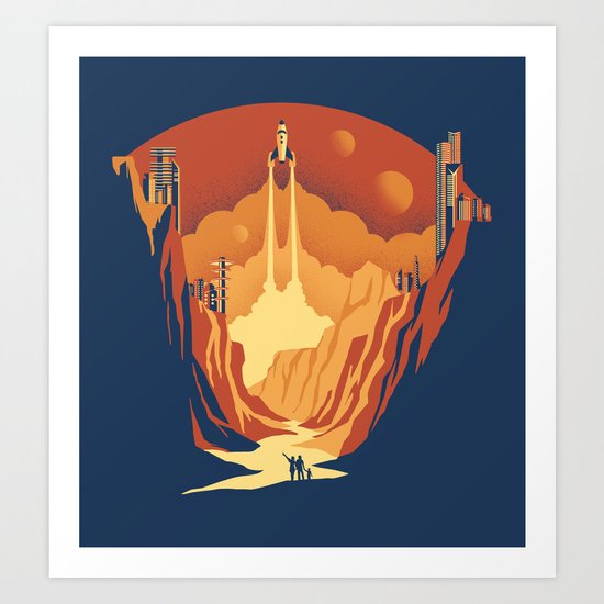 New World Art Print