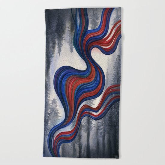Residue from Another Place Beach Towel