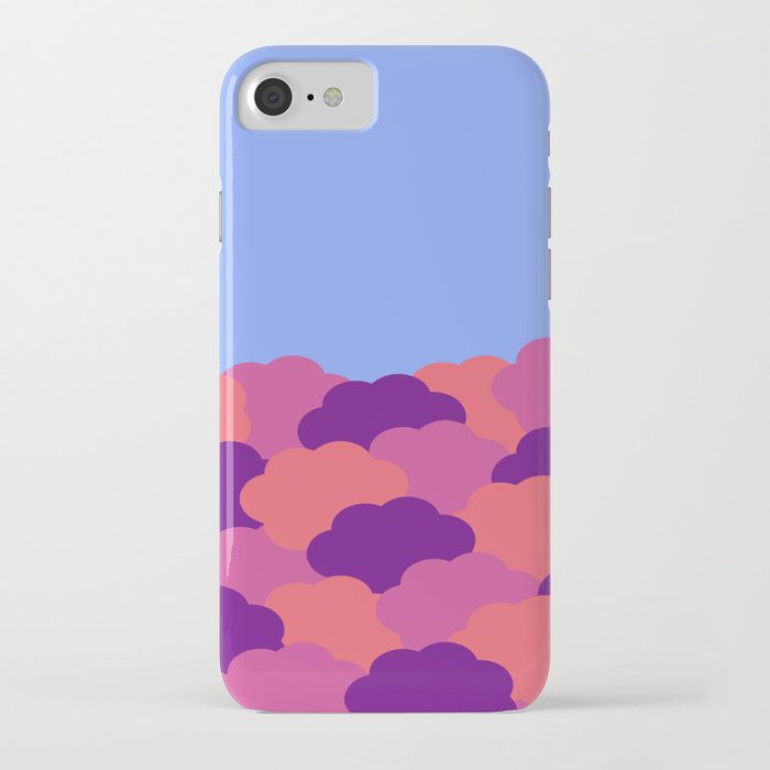 Great Fluff in the Sky - Abstract Cloud Art iPhone Case