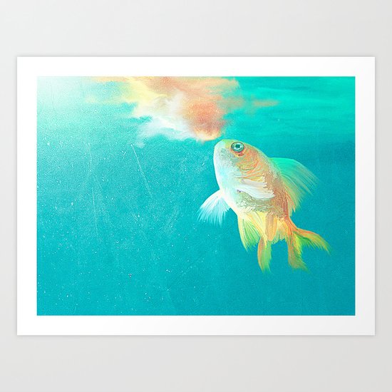 Goldfish Art Print