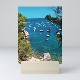Costa Brava Boats Mini Art Print