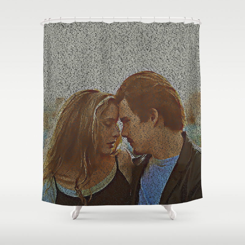 Text Portrait Of Ethan Hawke And Julie Delpy With Full Script Of