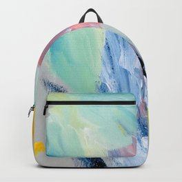 Returning III, Detail 01 Abstract Painting Canvas Backpack