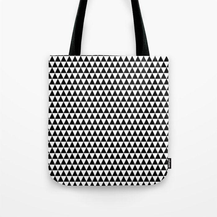 Black and White Christmas Pattern 7 Tote Bag
