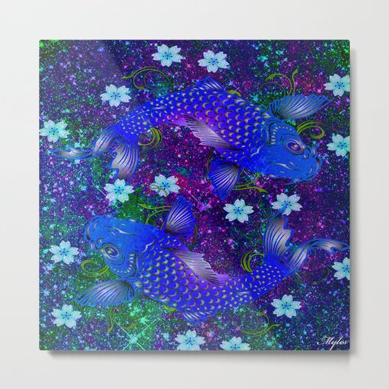 KOI Metal Print