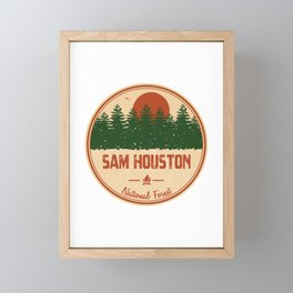 Sam Houston National Forest Framed Mini Art Print