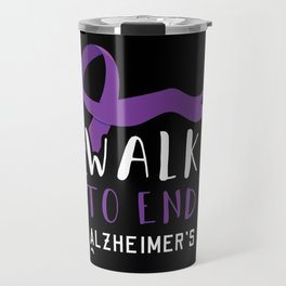 Walk To End Alzheimer Alzheimer's Awareness Travel Mug