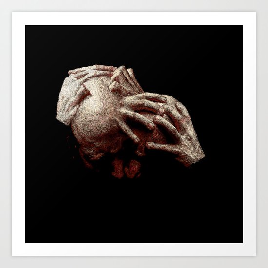 I just won’t Art Print