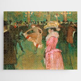 Toulouse-Lautrec - At the Rouge, The Dance Jigsaw Puzzle