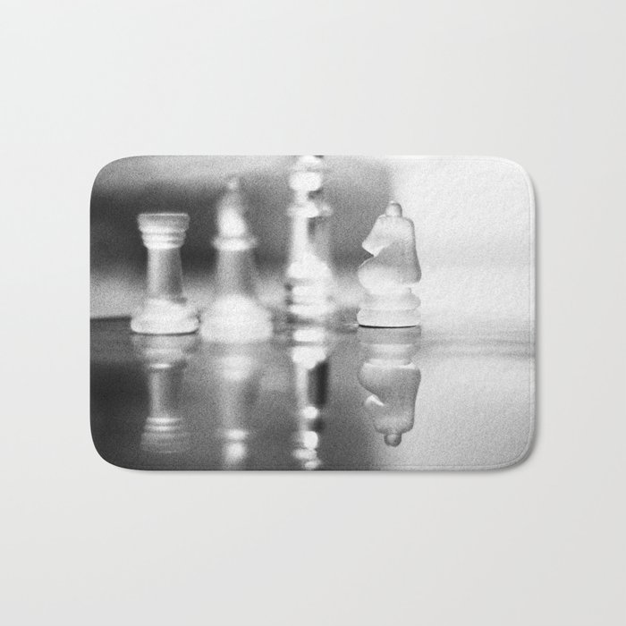 Chess filtered Bath Mat