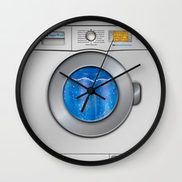 Washing Machine Wall Clock