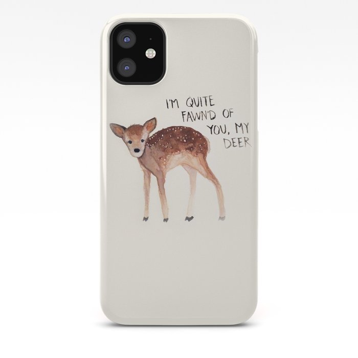 Deer and Fawn iphone 11 case Deer and Fawn iphone 11 case