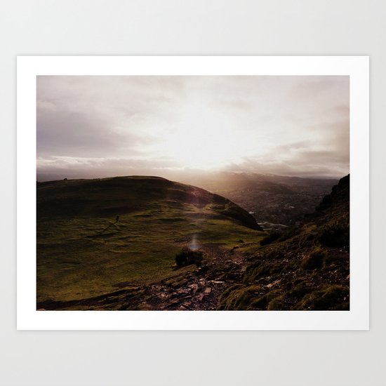 Arthurs Seat Art Print