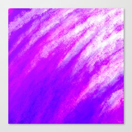 Tidal 8 Purple, Indigo and Pink - Abstract Art Series Canvas Print