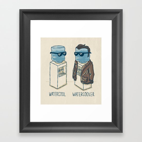 Watercool Framed Art Print