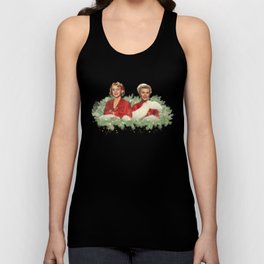 Sisters - A Merry White Christmas Tank Top | Watercolor, Classicfilm, Snow, Painting, Classicmovies, Digital, Classicmovieart, Vintage, Bettyjudyhaynes, Rosemaryclooney 