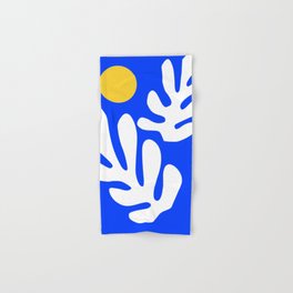Henri Matisse - Leaves - Deep Blue Hand & Bath Towel