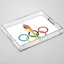 Olympic Rings Acrylic Tray