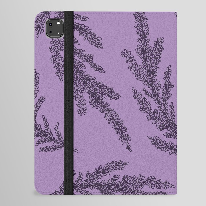 Lavender Flowers Nature Floral Purple Violet iPad Folio Case