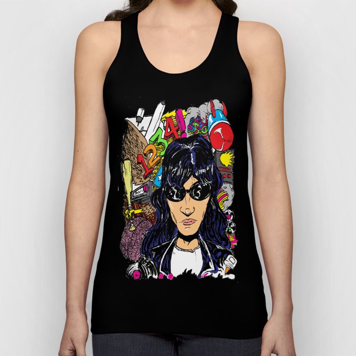 Hey! Ho! Lets go (color) Tank Top