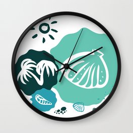 Sea desing Wall Clock