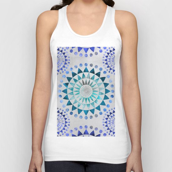 Mandala Pattern Unisex Tank Top