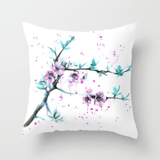 Spring Throw Pillow