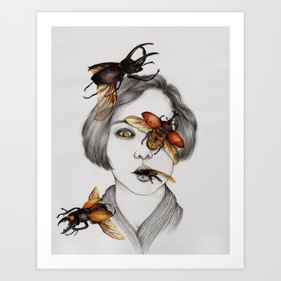 Disease III Art Print