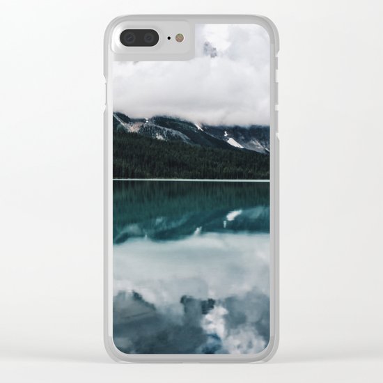 Banff Reflections Clear iPhone Case