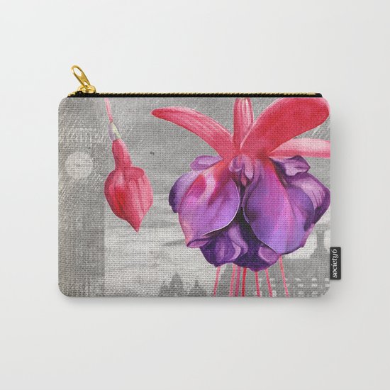 Macro Flower #7 Carry-All Pouch