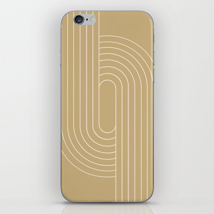 Oval Lines Abstract XXXVI iPhone Skin