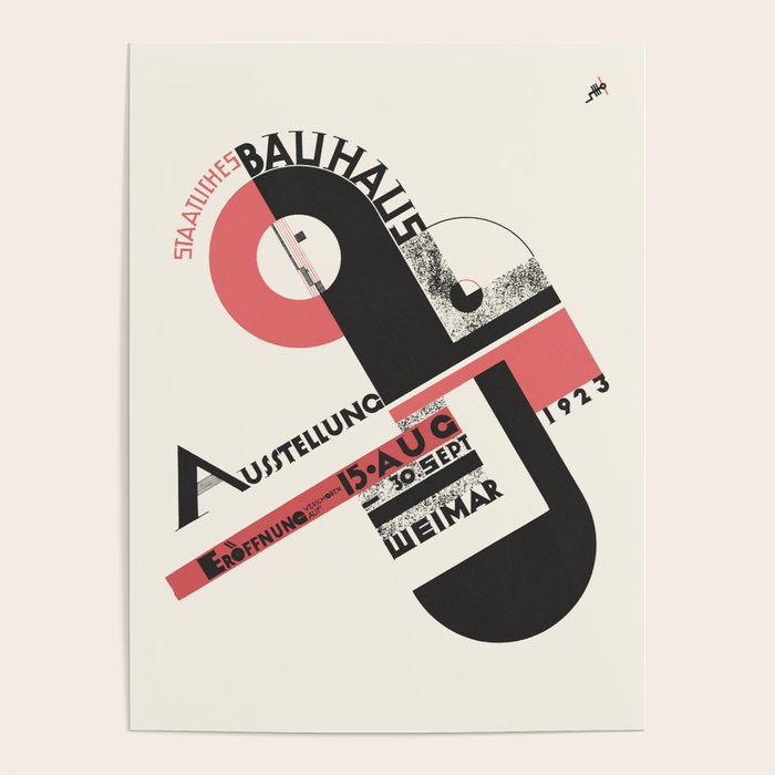 Bauhaus Art Exhibition Poster by SolarPrint Society6
