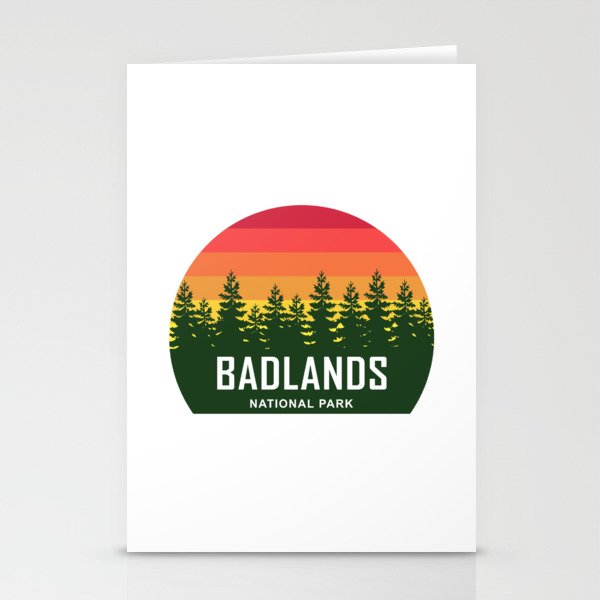 Badlands National Park Stationery Cards