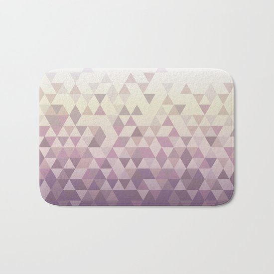 Triangles Bath Mat