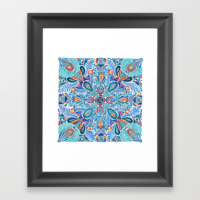 Mandala 7 Framed Art Print